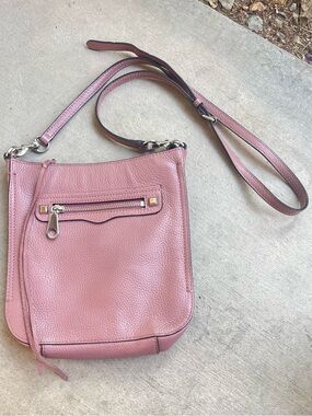 Rebecca Minkoff pink leather crossbody
